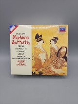 Puccini Madama Butterfly 3-CD Box Set Freni Pavarotti Ludwig Includes Booklet - £11.17 GBP