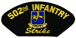 502ND Infantry Strike Patch - Great Color - Veteran Owned Business - £10.50 GBP