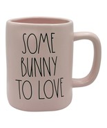 Rae Dunn &quot;SOME BUNNY TO LOVE &quot; Mug Artisan Collection By Magenta Pink #181 - £9.06 GBP