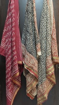 Set of 3 Cotton bandana 42×42 inch scarf, a pack of bandana gifte - $60.00