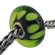 Authentic Trollbeads Green Shade Glass Bead Charm, 61319 - $23.74