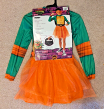 Teenage Mutant Ninja Turtles Mayhem Mikey Costume Child LARGE 10-12 halloween - £22.93 GBP