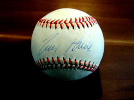 Tim Raines Hof Expos White Sox Yankees Signed Auto Vintage Oal Baseball Jsa - £93.42 GBP