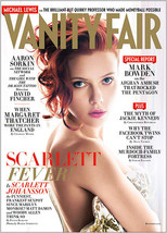 MINT Vanity Fair Magazine. December 2011Issue No. 616 SCARLETT JOHANSSON COVER   - £15.18 GBP