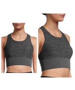 NWT Avia Women&#39;s Active Wear Sporty Gym Stretchy Long Line Sports Bra SZ... - £9.63 GBP