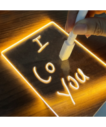 Creative Note Board Creative Led Night Light USB Message Board Holiday L... - $20.51 CAD