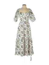 NWT Reformation Rutherford Midi in Calico Floral Puff Sleeve Cotton Dress 6 - $200.00