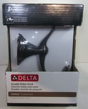 Delta "Celice" Double Robe Hook - Venetian Bronze - 70535-RB - NEW - $20.89