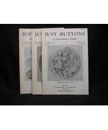 Just Buttons Collector's Magazine Jan.-Mar. 1977 - $8.99