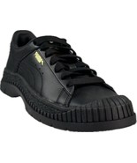 PUMA Women&#39;s Black Utility Leather Sneakers SZ 7, 37098203 - £39.38 GBP