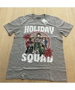 Netflix Stranger Things Men&#39;s Large Holiday Squad Christmas Graphic T-Shirt - $18.57 CAD