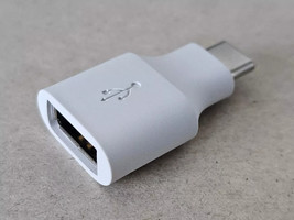 GOOGLE Pixel USB C to USB A Adapter - White - NEW - £3.60 GBP