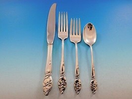 Enchanting Orchid by Westmorland Sterling Silver Flatware Set Service 32 Pieces - £1,226.94 GBP