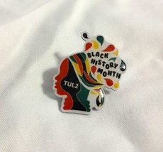 Black History Month TUL2 Lapel Hat Pin Pinback - £4.53 GBP