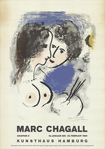 Marc Chagall Kunsthaus Hamburg, 1966 - £272.56 GBP