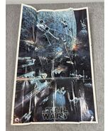 VINTAGE 1977 Star Wars Vinyl Poster 20th Century Fox 2T-541 from Record ... - $904.58 MXN