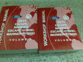 2011 Ford Escape Mercury Mariner &amp; Hybrid Service Shop Repair Manual SET... - $229.99