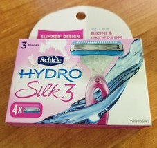Schick Hydro Silk 3 Refill Cartridges 4 CT - £6.37 GBP