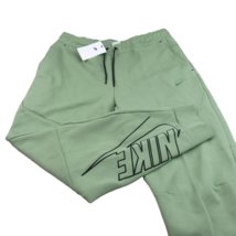 Nike Sportswear Tech Fleece Graphic Jogger Pants Mens XL Green NEW DX0581-386 - £59.91 GBP