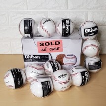 Wilson Little League Leather Baseballs Practice Tee Ball One Dozen A1274 - £55.06 GBP