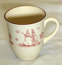 Johnson Brothers Victorian Couple Pink Teacup England - $19.79