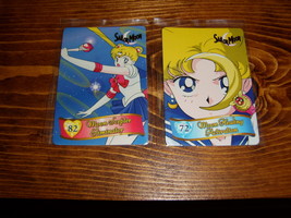 Lot of 2 Sailor Moon trading cards #72 and #82 - £5.54 GBP