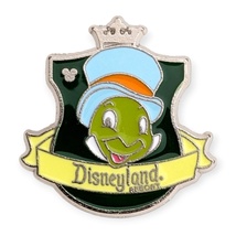 Pinocchio Disney Pin: Jiminy Cricket Disneyland Crest - $19.90