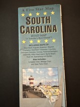 A Five Star Map Of South Carolina - $6.00