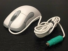 Brand NEW--Microsoft X05-07295 5-Buttons IntelliMouse PS2 Scroll BALL Mouse - £43.94 GBP