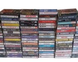 Huge Lot of 112 Cassettes Mixed Genres Rock Pop Country 70s 80s 90s Oldi... - $128.65