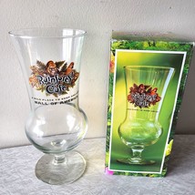 Rainforest Cafe Collectors 18 &amp; 16 oz Hurricane Glasses Set of 2 Mall of America - £17.68 GBP