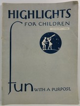 Highlights for Children Magazine January 1952 - £4.69 GBP