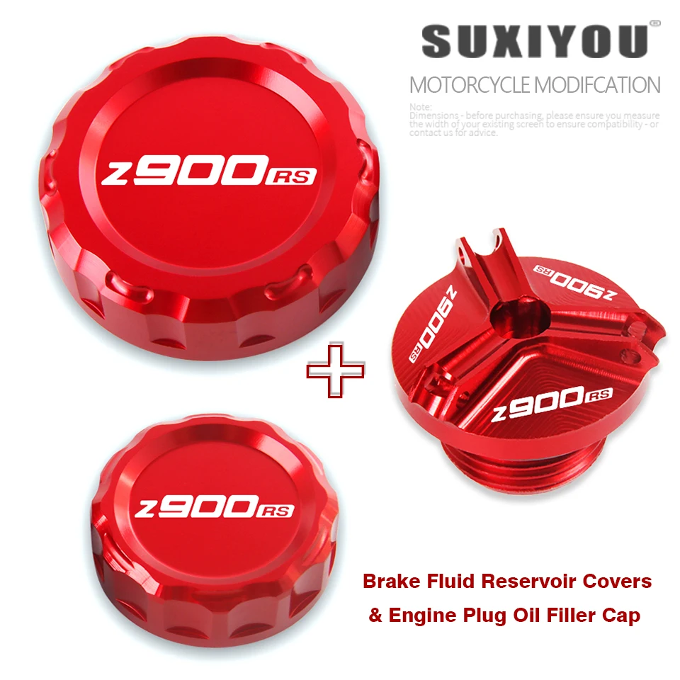 For kawasaki z900 rs z 900 rs z900rs se cafe 2021 2022 acessories brake fluid reservoir thumb200