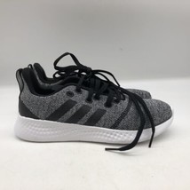 Adidas Womens Grey Black Athletic Shoes Size 6 FY8222 - £23.74 GBP