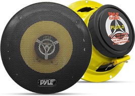 PYLE Pro 6.5 Inch 240 Watt 4 Ohm Mid Tweeter Audio Sound Speakers PAIR - YELLOW - $37.35