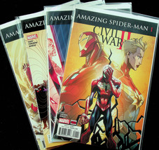 Amazing Spider-Man #1-4 (Jun-Sep 2016, Marvel) - Comic Set of 4 - Near Mint - $18.52