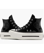 Converse Chuck Taylor Lift Double Stack Patent Leather Platform Black 8.... - €103,17 EUR