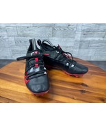 Under Armour C1N Football Cleats Kids Youth Boys 4Y Shoes Black Lace Up ... - $19.62