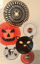 Recollections Halloween ROSETTES - 6 Pieces - Hanging Party Decorations ... - $14.94