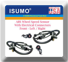 2 x ABS Wheel Speed Sensor W/ConnectorsFront-Left/Right Fits Ford F150 2004-2005 - £39.90 GBP