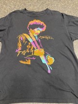 Jimi Hendrix Short Sleeve Graphics T-Shirt Men’s Size Large - $13.85