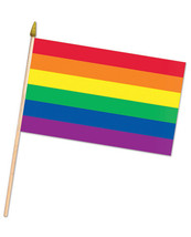 &#39;rainbow Fabric Flag - £8.78 GBP