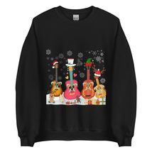 Guitar Christmas Tree Sweatshirt | Funny Music Loves Xmas Gifts Unisex Sweatshir - £23.10 GBP+