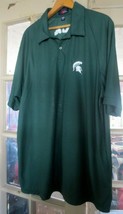 KING LOUIE Bowling Shirt Michigan State Spartans Made in U.S.A. Mens XL Cal Pals - £22.05 GBP