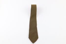 Vintage 60s 70s Rockabilly Silk Striped Neck Tie Dress Tie Wedding Gold ... - $27.85 CAD