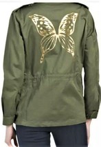 ZADIG &amp; VOLTAIRE Military-inspired Jacket Sz.36/S Military Green - £110.44 GBP