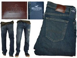 HOLLISTER Jeans Homme 32 ou 34 US / 42 ou 46 Espagne HO08 T2P - £14.08 GBP