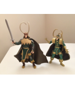 Loki Figurines Marvel Toy Biz 1997 Avengers Reborn &amp; Long Horns Onslaugh... - £22.38 GBP