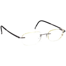 Silhouette Eyeglasses 5263 60 6061 Titan Harmony Gray Rimless Austria 52... - $179.99