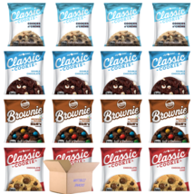 Classic Cookie Delicious Soft Baked Cookies Variety Pack of 16, 4 of each flavor - £23.73 GBP
